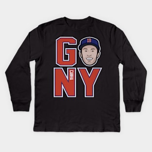 Mark Canha New York M Go Ny Kids Long Sleeve T-Shirt